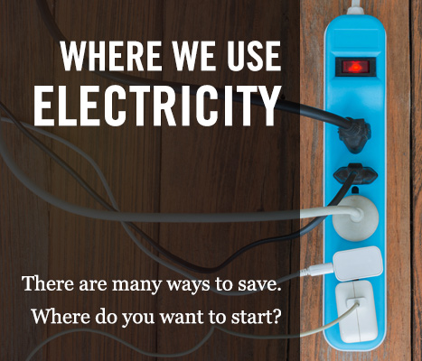 Where We Use Electricity